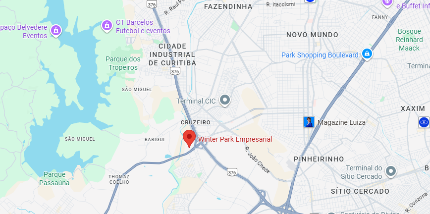Localização do Winter Park